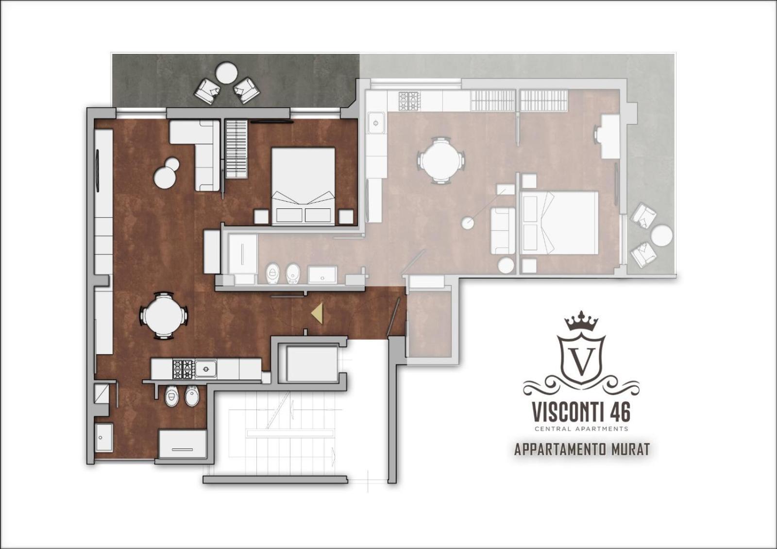 Visconti 46 Central Apartments Bari Kültér fotó